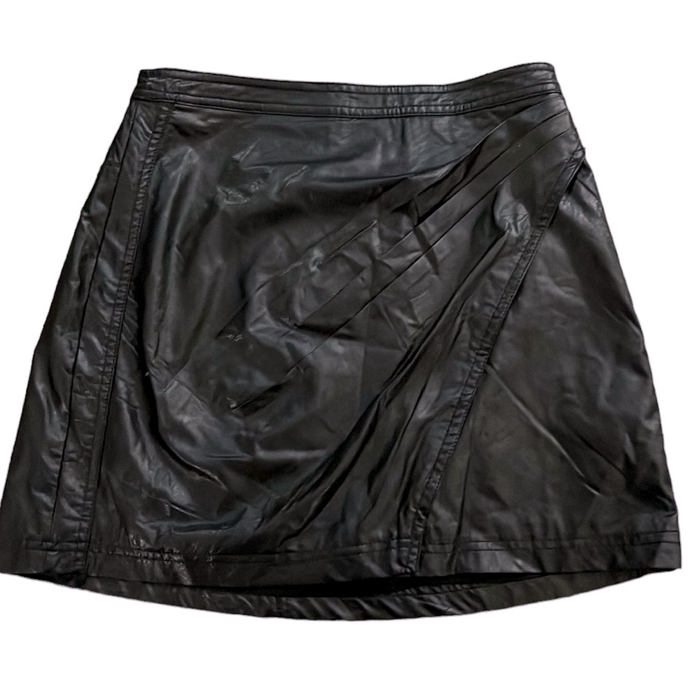 Free People Fake Out Faux Wrap Skirt